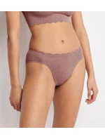 Dámske nohavičky ZERO Feel Bliss High leg - BROWN - svetlohnedá 1141 - SLOGGI