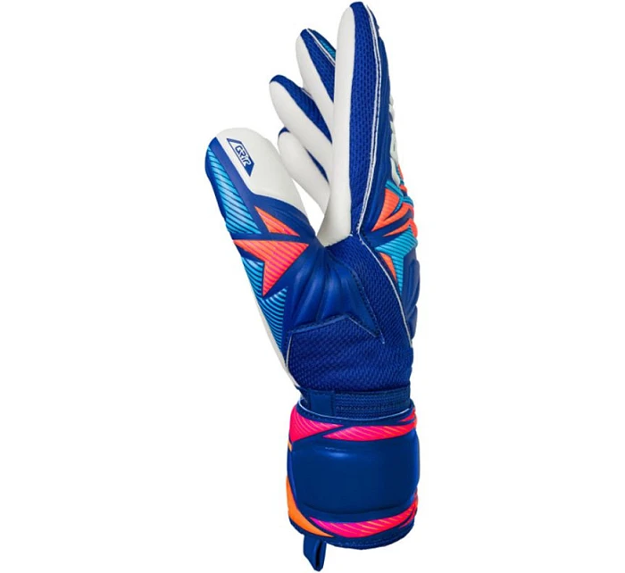 Reusch Attrakt Grip Brankárske rukavice modré 5670815 4126