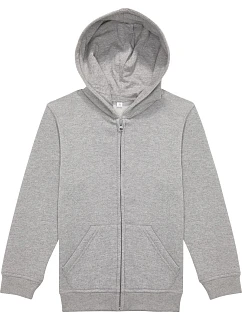 B&C Zip Hood /kids Dětská mikina s kapucí sport grey model 22445490
