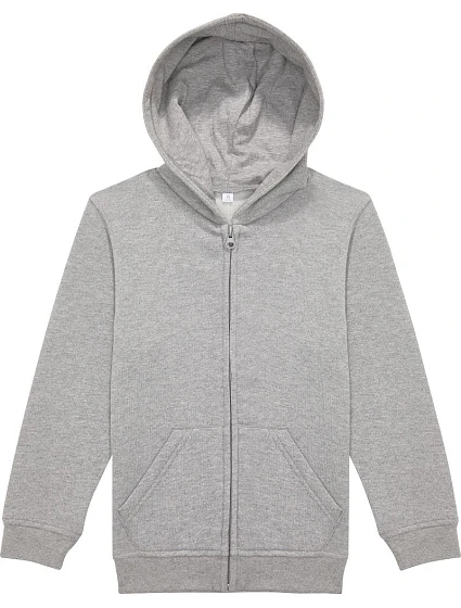 B&C ID.334 Zip Hood /kids Detská mikina s kapucňou 01.K334 športovo sivá B&C ID.334 Zip Hood /kids Detská mikina s kapucňou 01.K334 športovo sivá