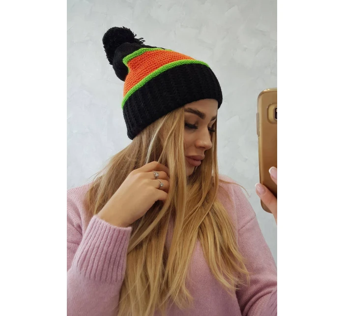 Dámská čepice Kinga K297 model 18751293 neon - K-Fashion