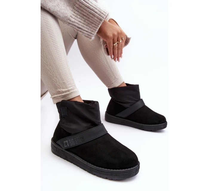 sněhule na platformě černé Big Star model 21637032 - Big Star Shoes