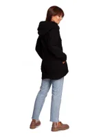 Dámsky sveter s kapucňou B249 - BE