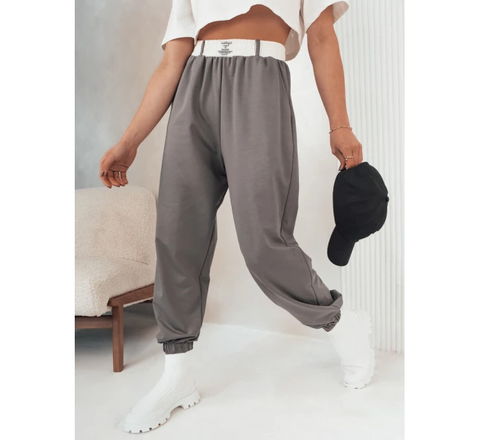 Dámske tmavosivé nohavice MINAM FashionStreet UY2012