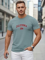 Pánske bavlnené tričko s potlačou „California petrol“ od FashionStreet NX5140R