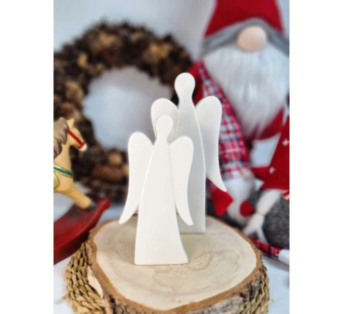 Figúrka anjela 7x2,5x14,5 cm