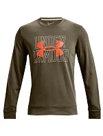 Pánske tričko UA Rival Terry Logo Crew M 1370391 361 - Under Armour