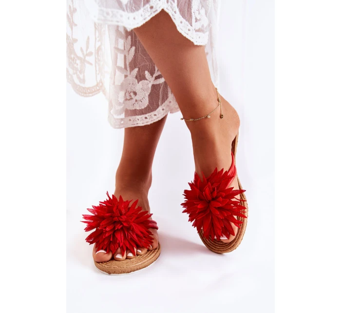 Dámské žabky s  Červené model 21592640 - Boto