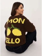 Jumper MI SW model 20506952 hnědý - FPrice Jumper MI SW model 20506952 hnědý - FPrice