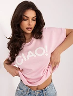 Blúzka RV BZ A1260.01 svetlo ružová