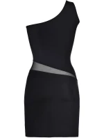 Šaty V-9099 čierne - Axami