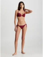 Dámská plavková podprsenka bikini bordó model 18354427 - Calvin Klein Dámská plavková podprsenka bikini bordó model 18354427 - Calvin Klein