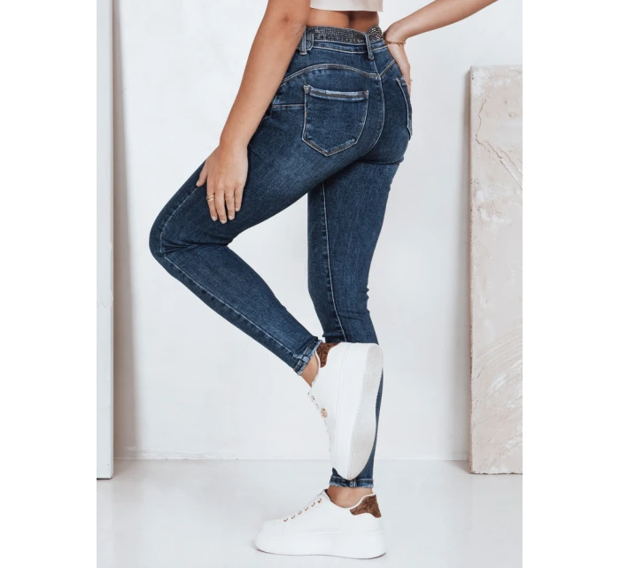 Dámské úzké push up džíny modré Dstreet model 21992917 - FashionStreet Dámské úzké push up džíny modré Dstreet model 21992917 - FashionStreet