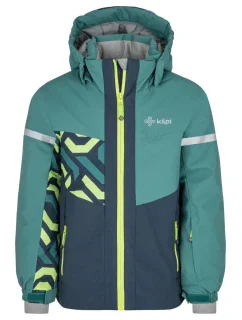 Chlapčenská lyžiarska bunda ATENI-JB Tmavomodrá - Kilpi