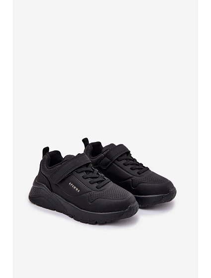 Dětské Lehké Sportovní Boty Na Platformě Černé model 21692401 - Boto Dětské Lehké Sportovní Boty Na Platformě Černé model 21692401 - Boto