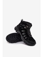 Skórzane Buty Trekkingowe Męskie Big Star OO17433 HI-POLY SYSTEM Czarne