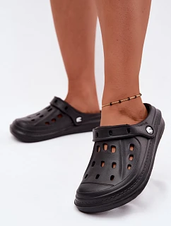 Dámské pěnové pantofle Černé model 22273820 - Boto