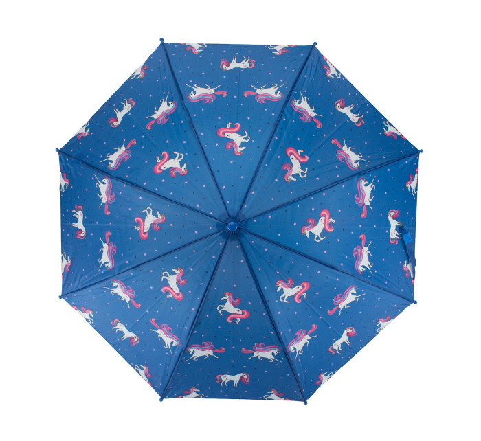 Manuální deštník Semiline L2054-1 Navy Blue