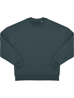 B&C Crew Těžká oversize unisex mikina teal model 22445534