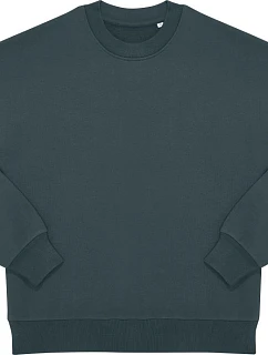 B&C Crew Těžká oversize unisex mikina  teal model 22445534