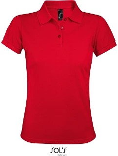 SOL'S Prime Women Dámské piqué polo z těžké bavlny model 22409512 red