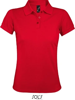SOL'S Prime Women Dámské piqué polo z těžké bavlny model 22409512 red