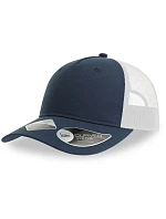 Atlantis Headwear Zion 5-panelová truckerová čiapka 33.0120 tmavomodrá/biela Atlantis Headwear Zion 5-panelová truckerová čiapka 33.0120 tmavomodrá/biela