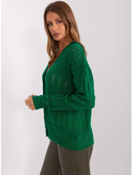 Jumper BA SW 8022 1.83P tmavozelený