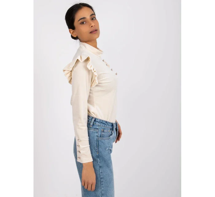 Halenka DHJ BZ model 17404311 světle béžová - FPrice Halenka DHJ BZ model 17404311 světle béžová - FPrice