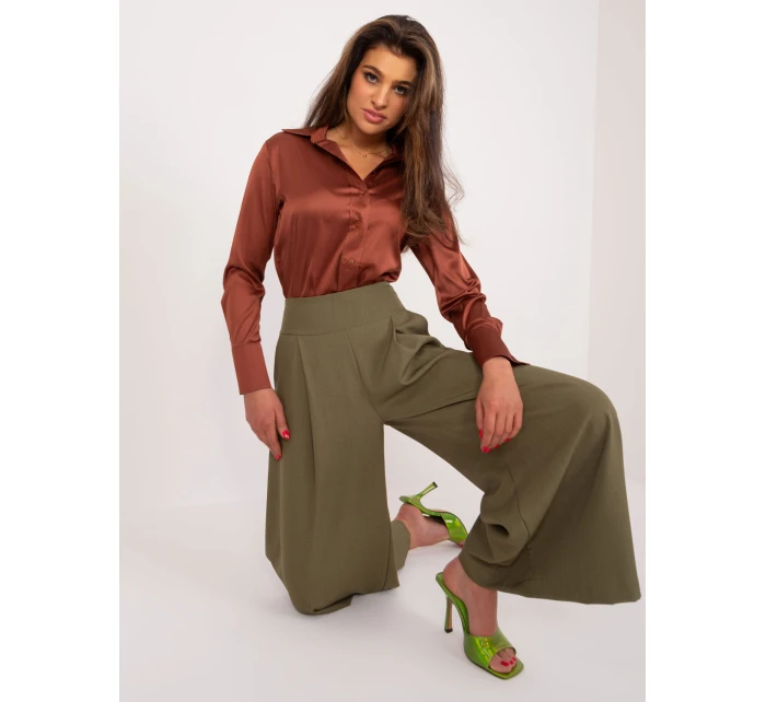 Spodnie DHJ SP model 21321655 khaki - FPrice Spodnie DHJ SP model 21321655 khaki - FPrice