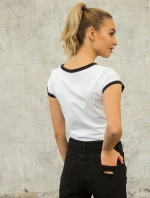 Tričko RV BZ 5234.11P biela a čierna