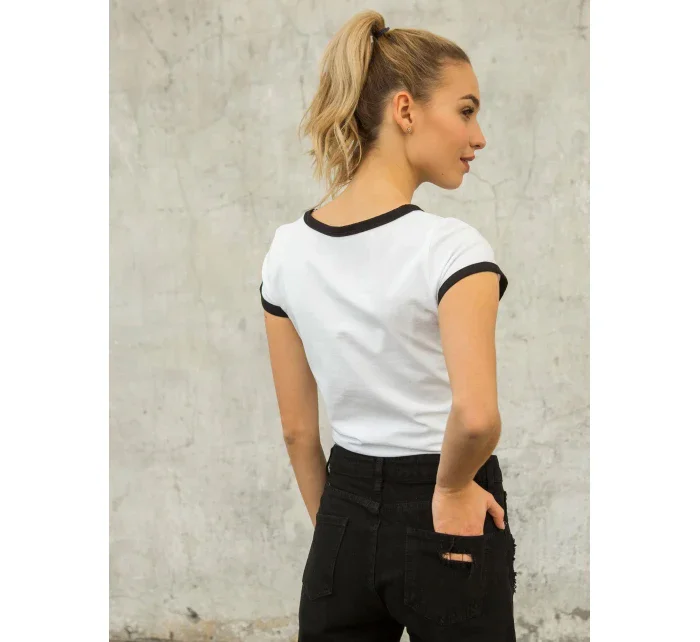 Tričko RV BZ 5234.11P biela a čierna