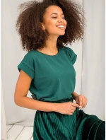 Tričko RV TS 4833.28P tmavo zelená