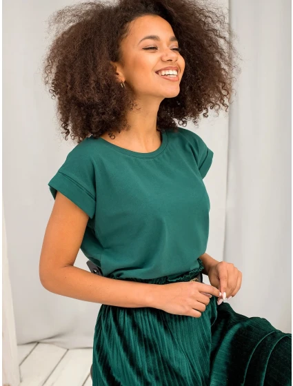 Tričko RV TS 4833.28P tmavo zelená