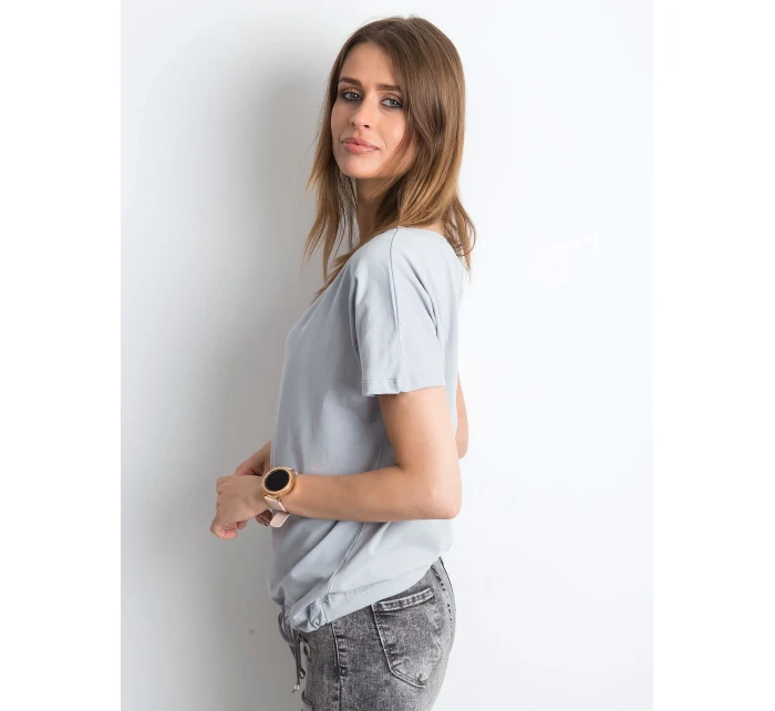 Tričko RV TS model 14825327 světle šedá - FPrice Tričko RV TS model 14825327 světle šedá - FPrice