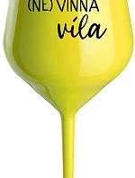 (UN)WINE WINE - žltý nerozbitný pohár na víno 470 ml