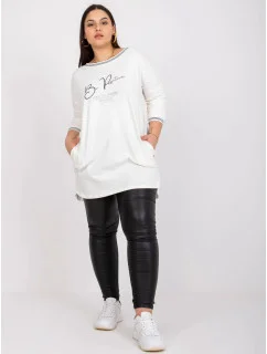 Dámska tunika TU 7564.57 ecru - FPrice