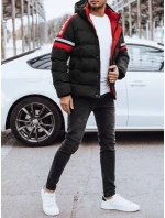 Pánská prošívaná zimní bunda černá Dstreet model 21971577 - FashionStreet