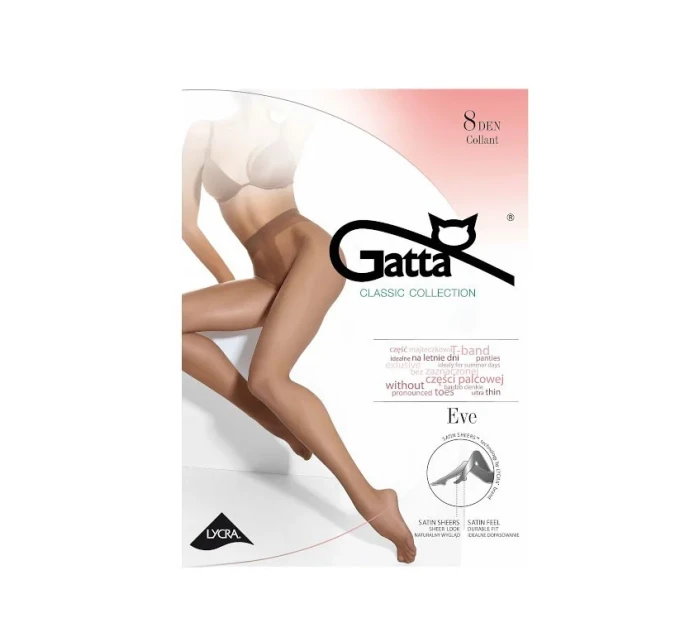 Dámske pančuchové nohavice Gatta Eve 8 deň 5-XL Dámske pančuchové nohavice Gatta Eve 8 deň 5-XL