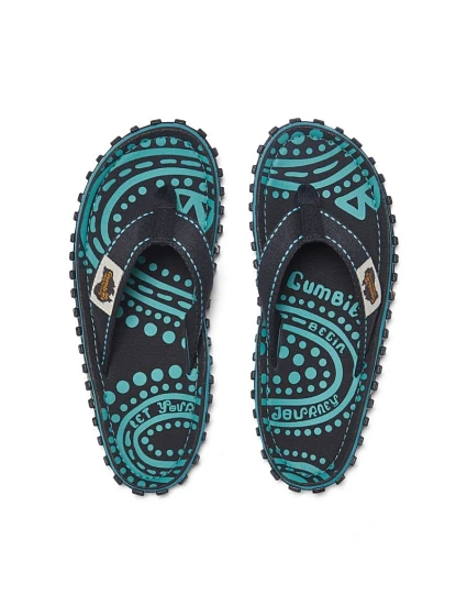 Gumbies unisex žabky ISLANDER FLIP-FLOP DOTTY