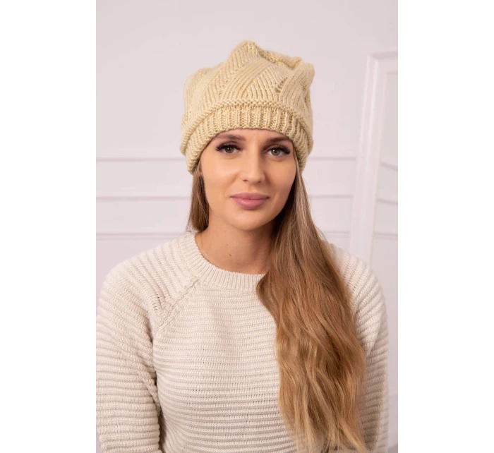 Dámský klobouk  beige model 18752323 - K-Fashion