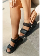Sportovní Sandály Dámské Na Platformě Big Star model 21693778 Černé - Big Star Shoes