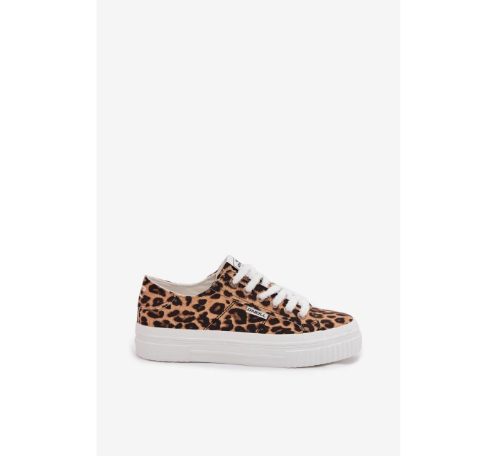 Dámské tenisky na platformě O`NEILL SPINNA C WOMEN LOW 90261009.92A Leopardí vzor
