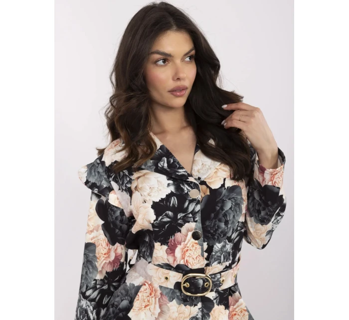 DHJ KO 20615 1.66 čierno-béžový overal DHJ KO 20615 1.66 čierno-béžový overal