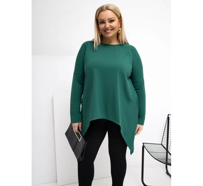 Blúzka RV BZ 5031.06X tmavozelená Blúzka RV BZ 5031.06X tmavozelená