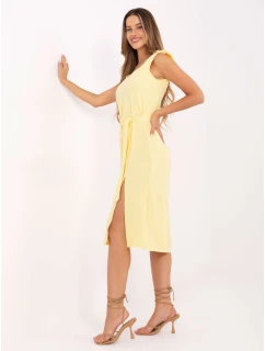 Šaty WN SK 1211.58 svetlo žltá
