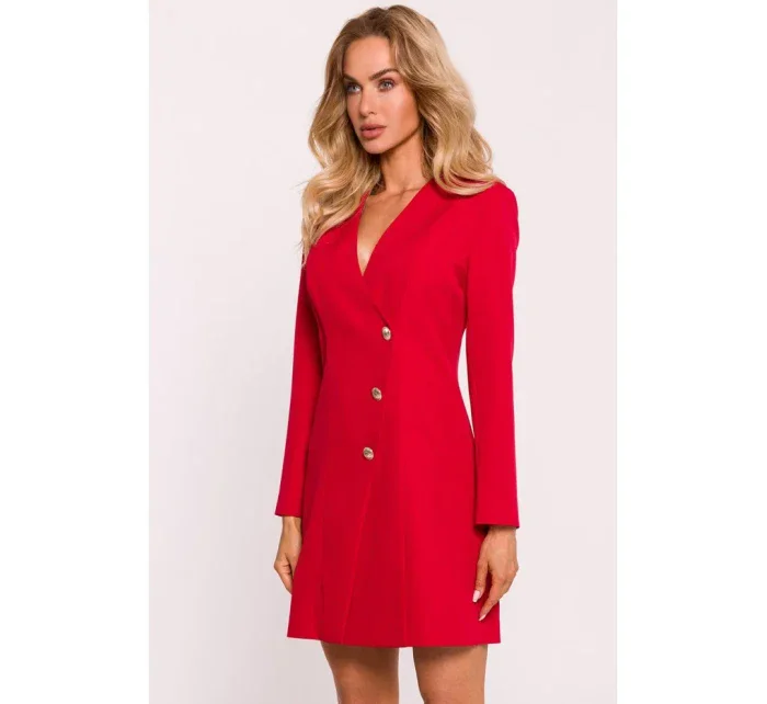 model 20475886 Sako se zlatým knoflíkem červené - Moe