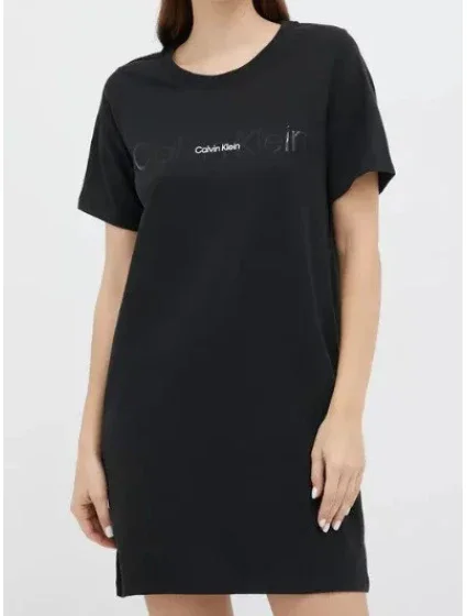 Dámska nočná košeľa QS6896E UB1 čierna - Calvin Klein