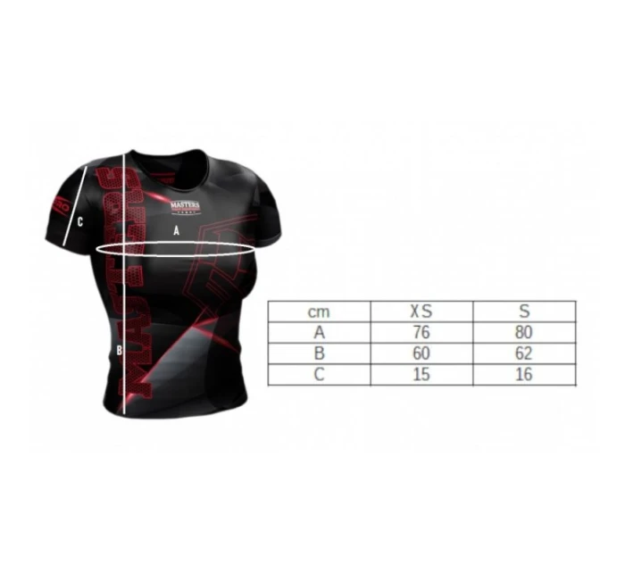 Dámske tréningové tričko MFC "MSTRS-BLACK"