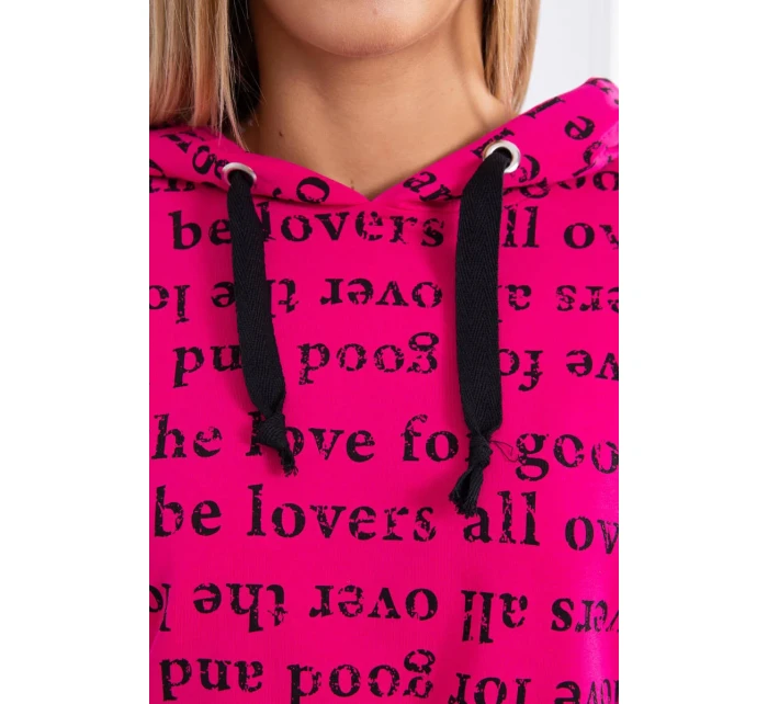 Fuchsiová sada s potlačou Fuchsiová sada s potlačou